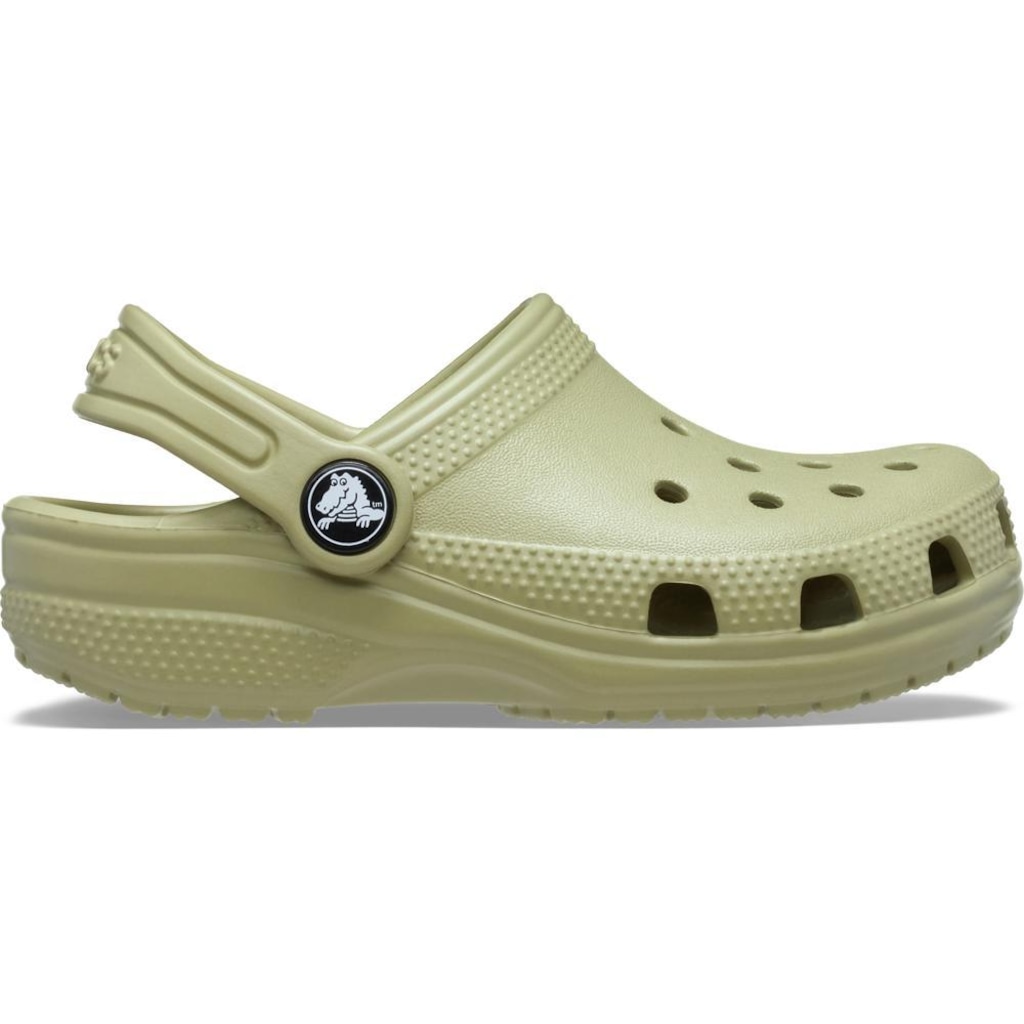 Sandália Crocs Classic Clog T Tac Green Infantil