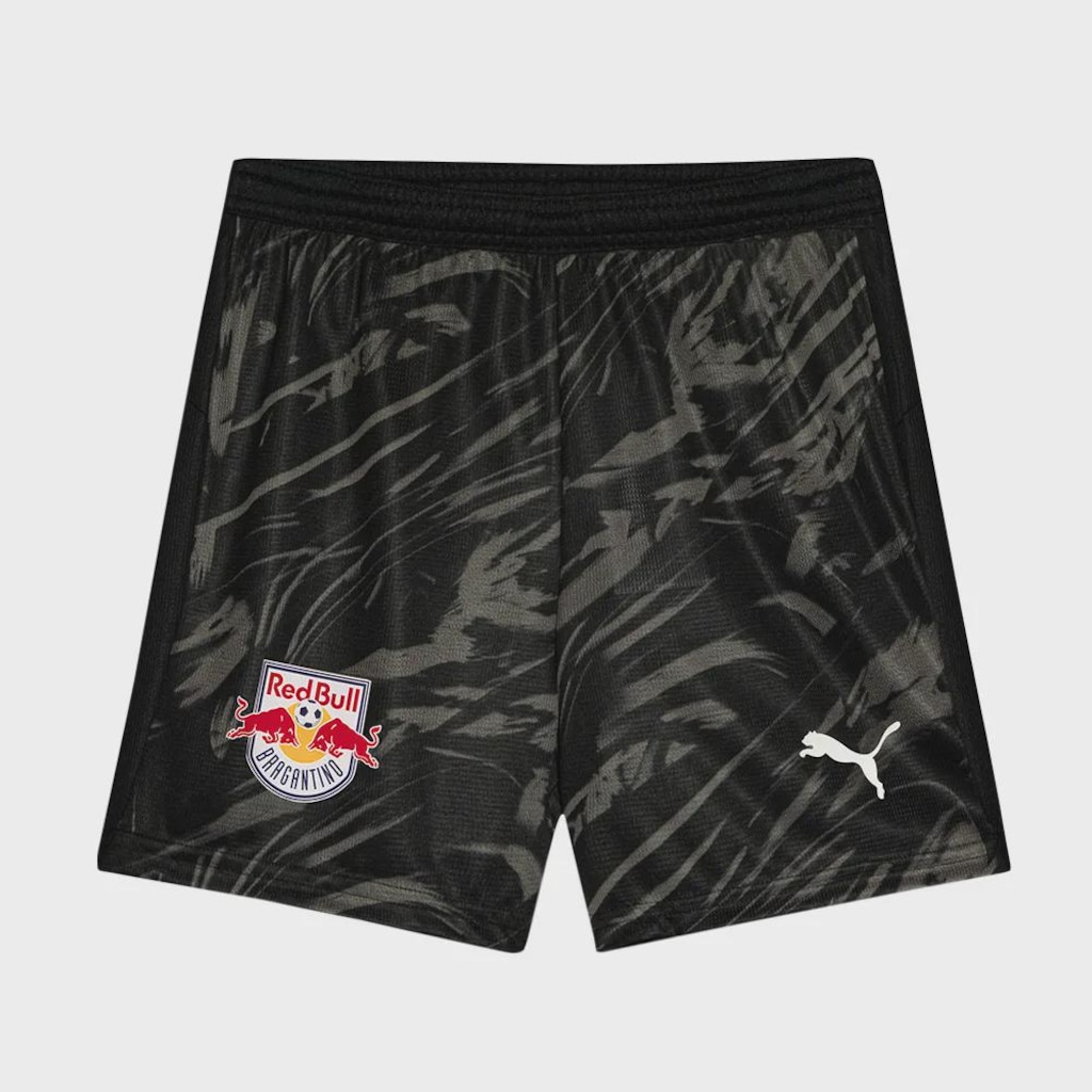 Calção de Goleiro Puma Red Bull Bragantino I 2026 Infantil