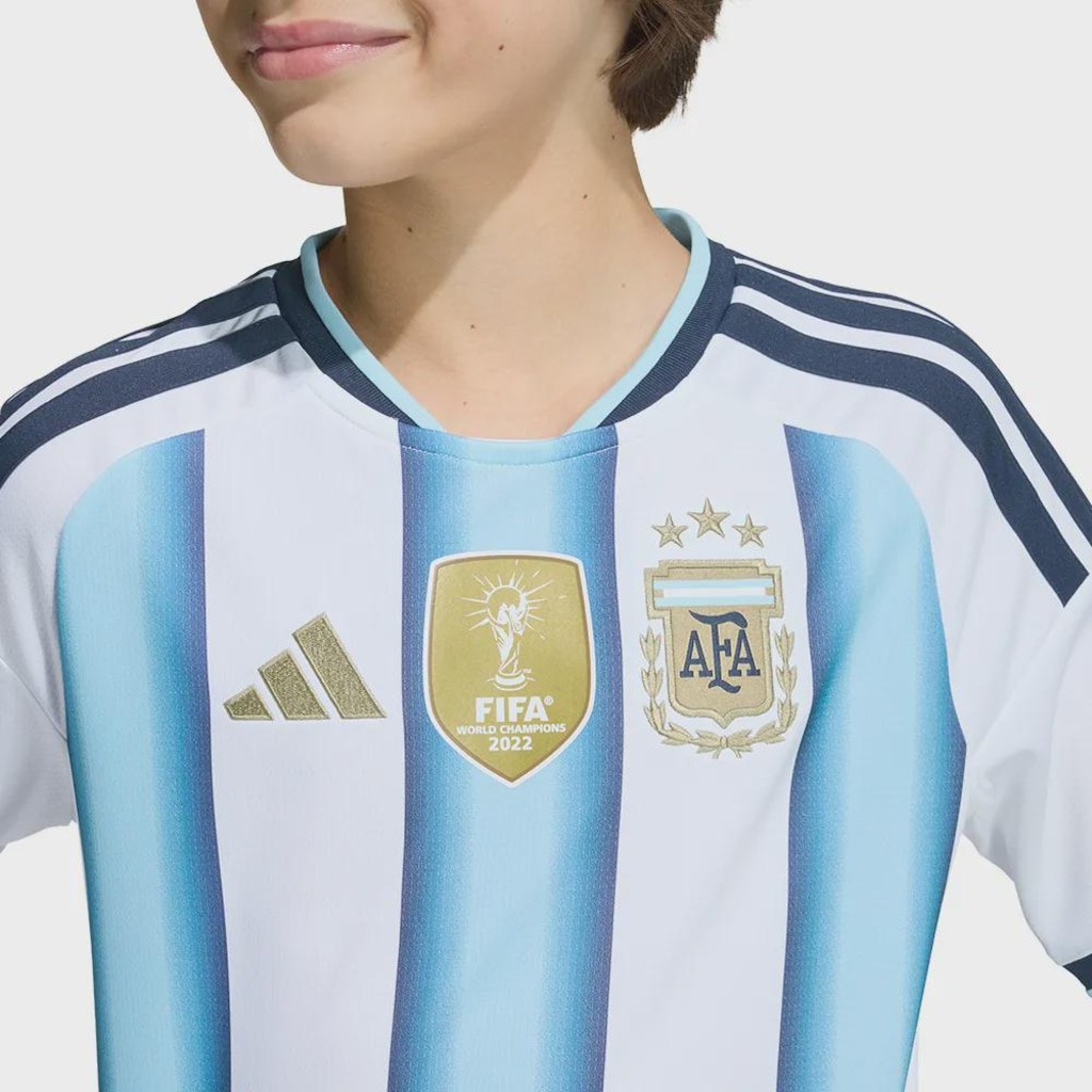 Imagem 4 do produto Camisa Argentina I 2026 adidas Infantil