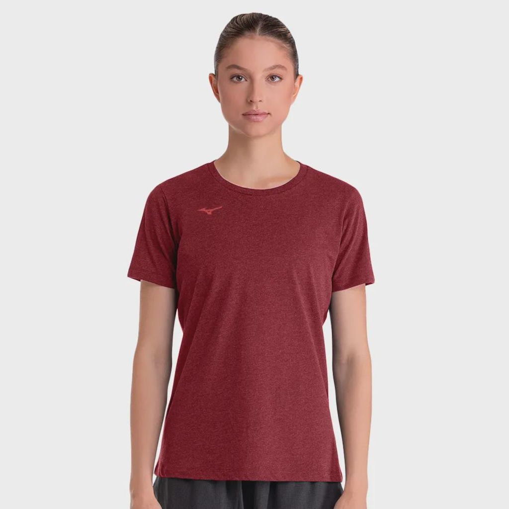 Camiseta Mizuno Lifestyle Logo Feminina