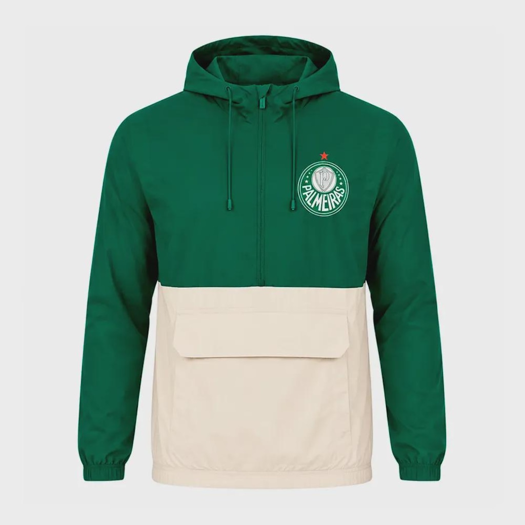 Jaqueta Betel Palmeiras Packable Alviverde Infantil