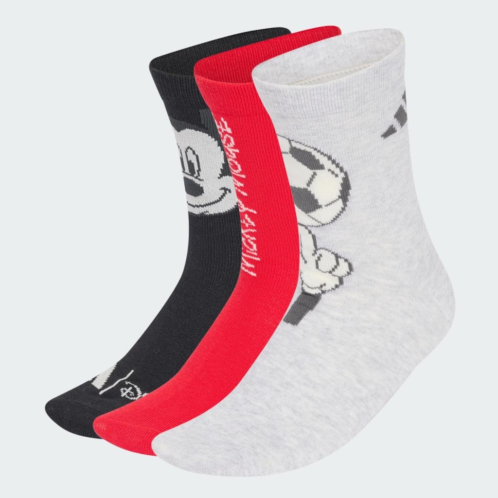 Imagem 3 do produto Kit Meias Cano Médio adidas x Disney Mickey Mouse com 3 Pares