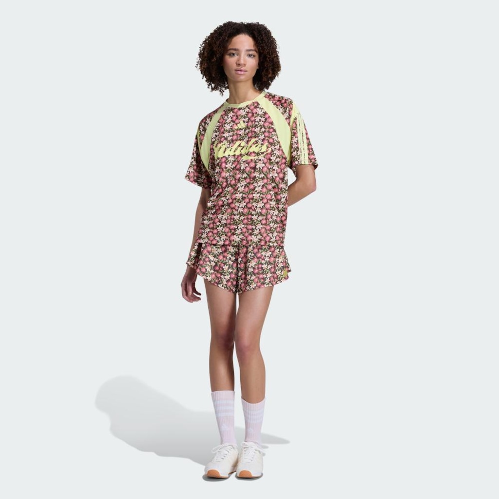 Imagem 3 do produto Camisa adidas x Farm Rio House of Tiro Feminina