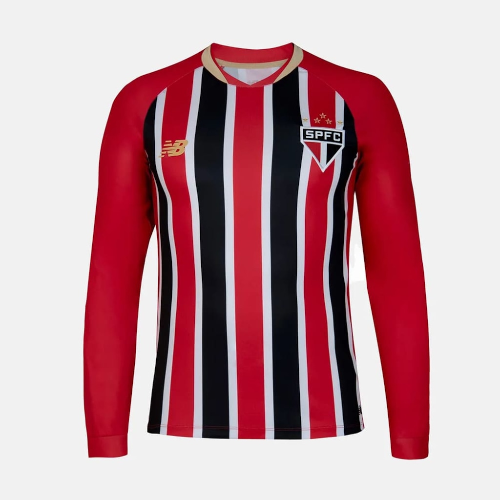 Camisa do São Paulo II 25/26 Manga Longa New Balance Masculina