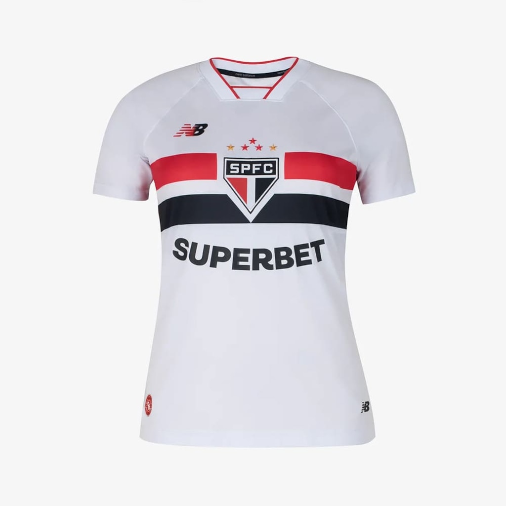 Camisa do São Paulo I 26/27 New Balance Feminina