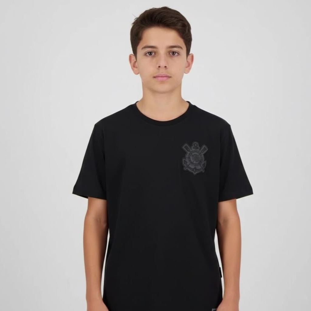 Camisa do Corinthians Coimbra Brasão Infantil