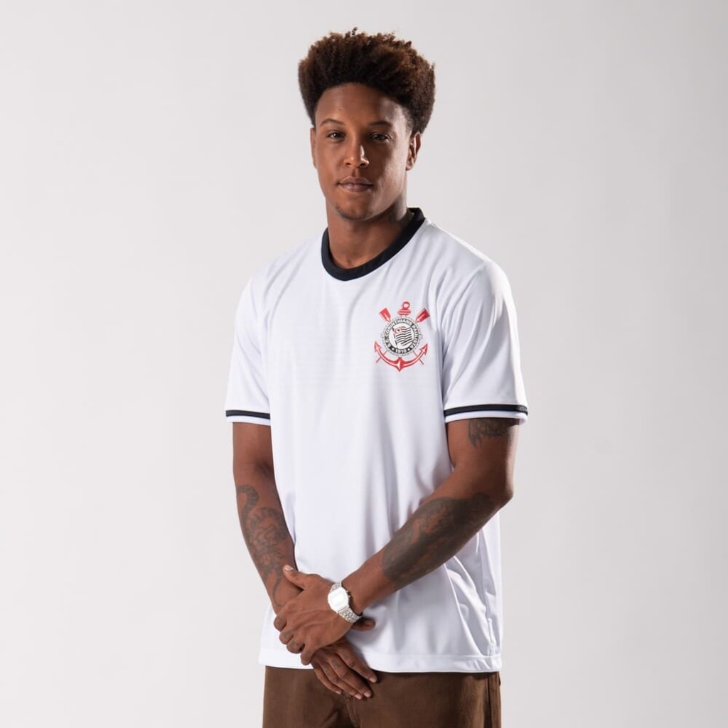 Camisa do Corinthians Lumina Braziline Masculina