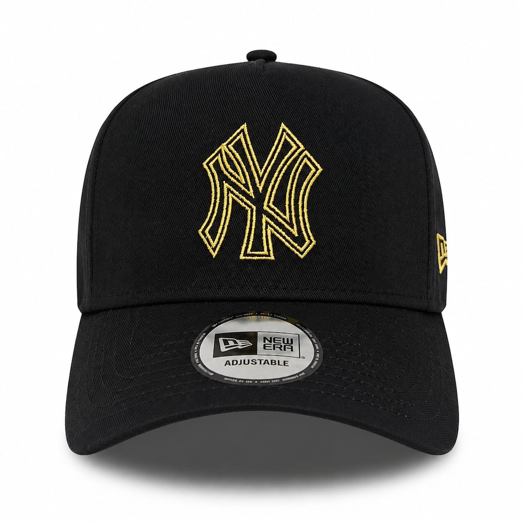 Imagem 2 do produto Boné Unissex New Era 9Forty A-Frame New York Yankees Metallic - Aba Curva