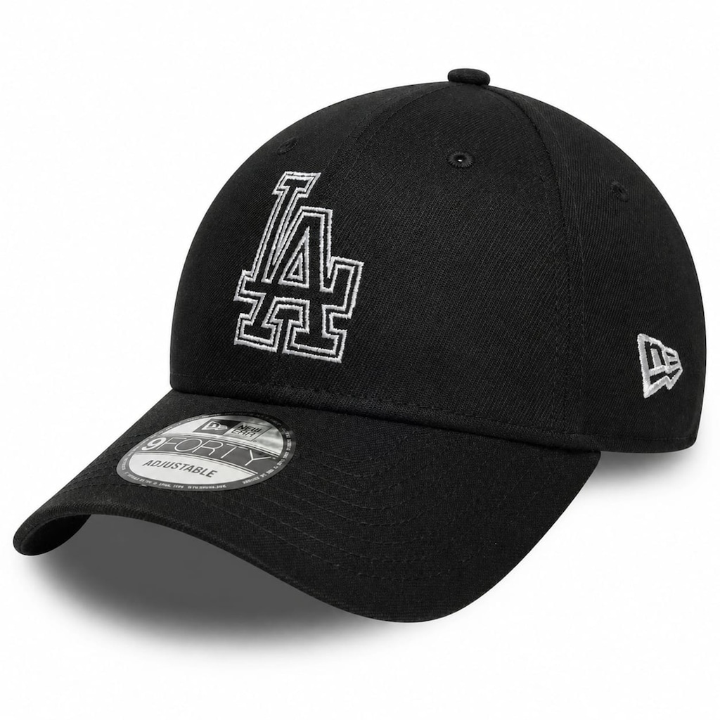 Boné Unissex New Era 9Forty Los Angeles Dodgers Metallic MLB - Aba Curva