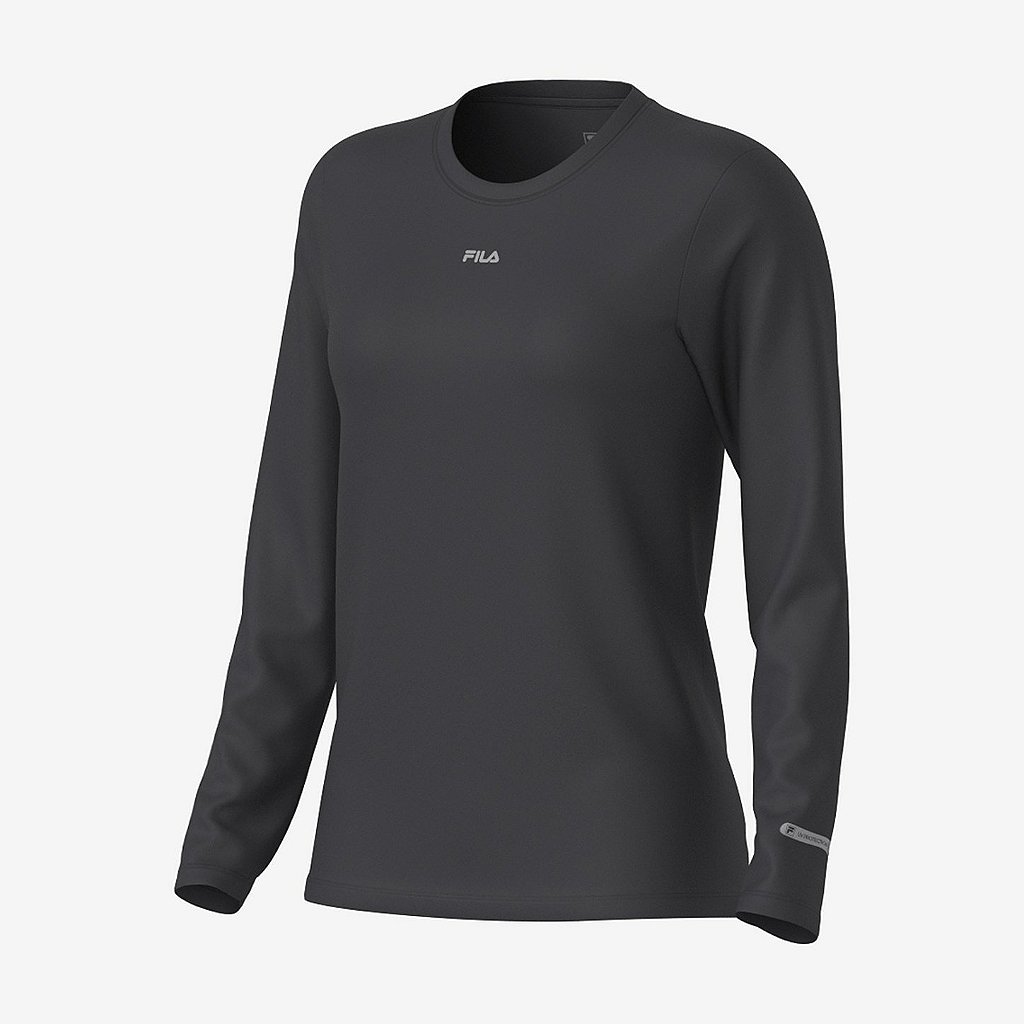 Camiseta Manga Longa Fila Sun Protect Breezy Feminina