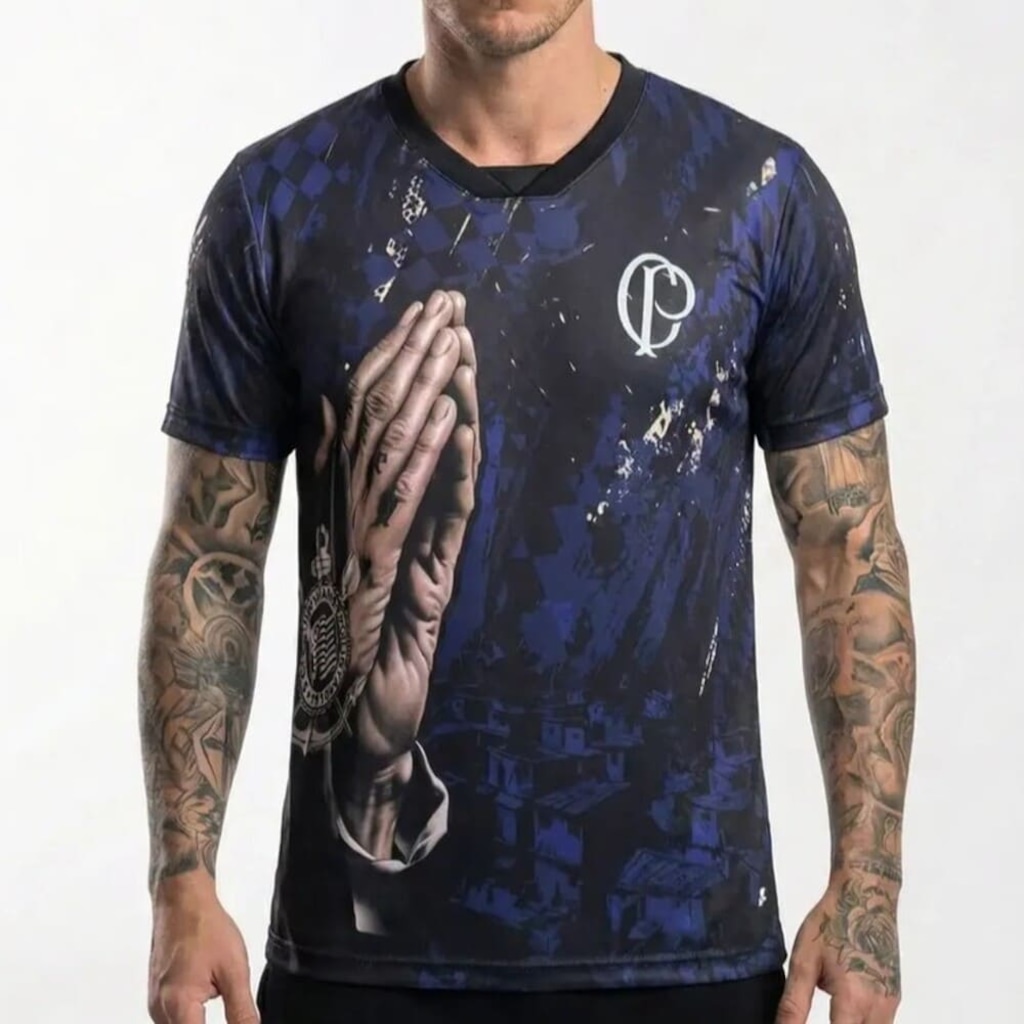 Camisa do Corinthians Surf Center Fé Masculina