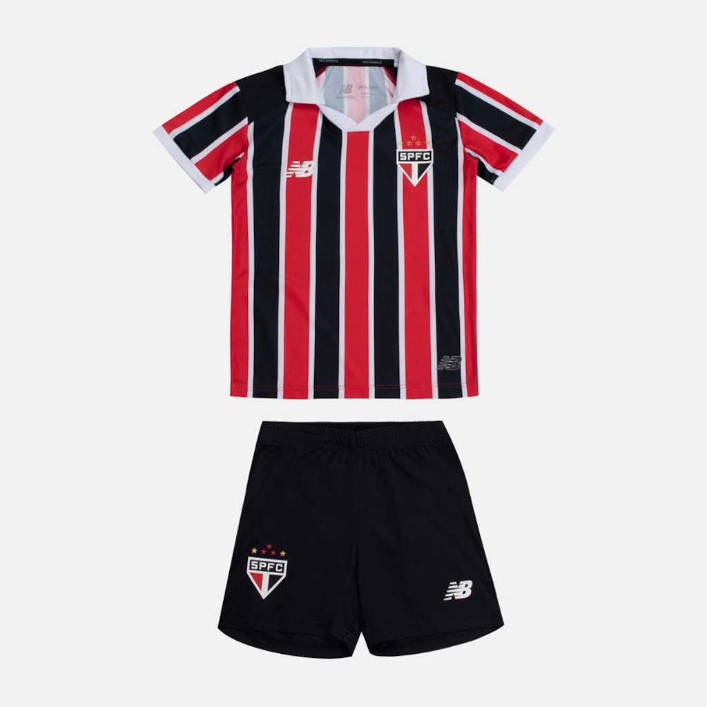 Kit New Balance Away Spfc 2026 Infantil