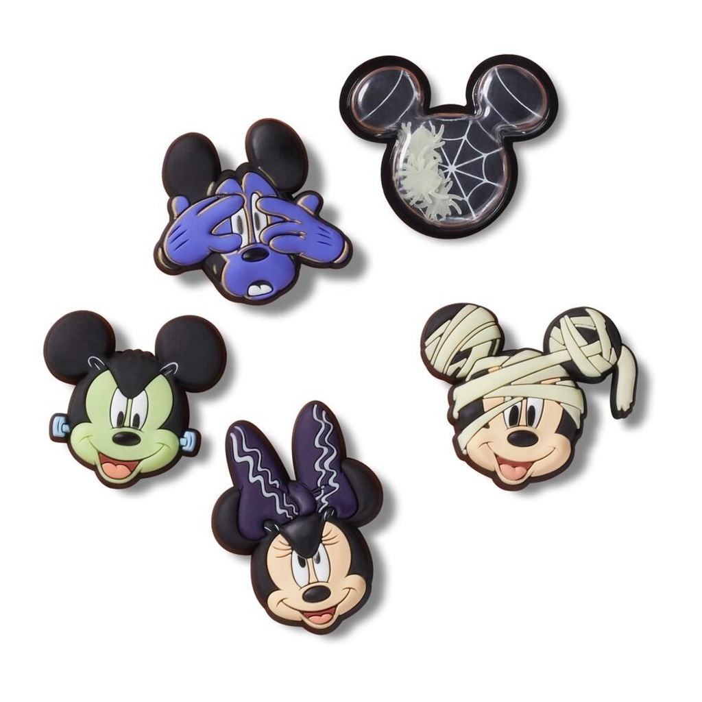 Jibbitz™ Disney Mickey Halloween Pack com 5 Peças Único - Unissex