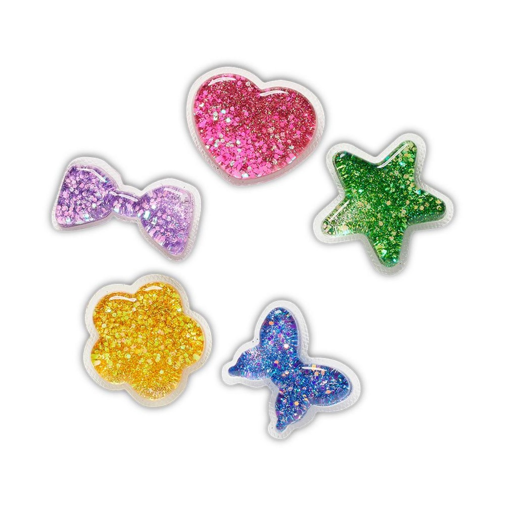 Jibbitz™ Formas Squish Pack com 5 Peças Único - Unissex