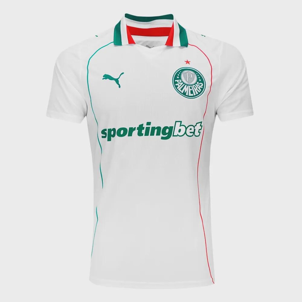 Camisa Palmeiras Puma II 2026 Torcedor Masculina