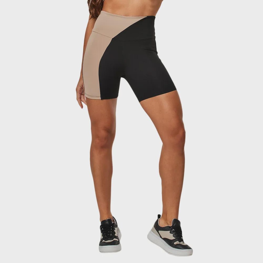 Short Vestem Bicolor Isis Feminino