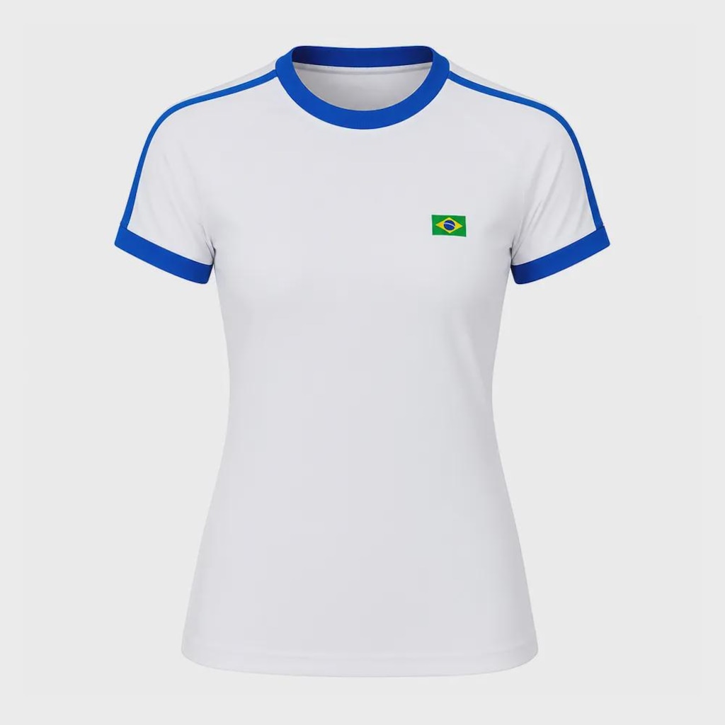 Camiseta Vestem Brasil Copa Feminina