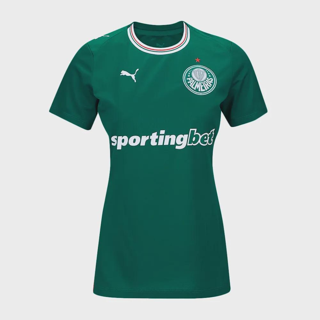 Camisa Puma Palmeiras I 2026 Torcedora Feminina