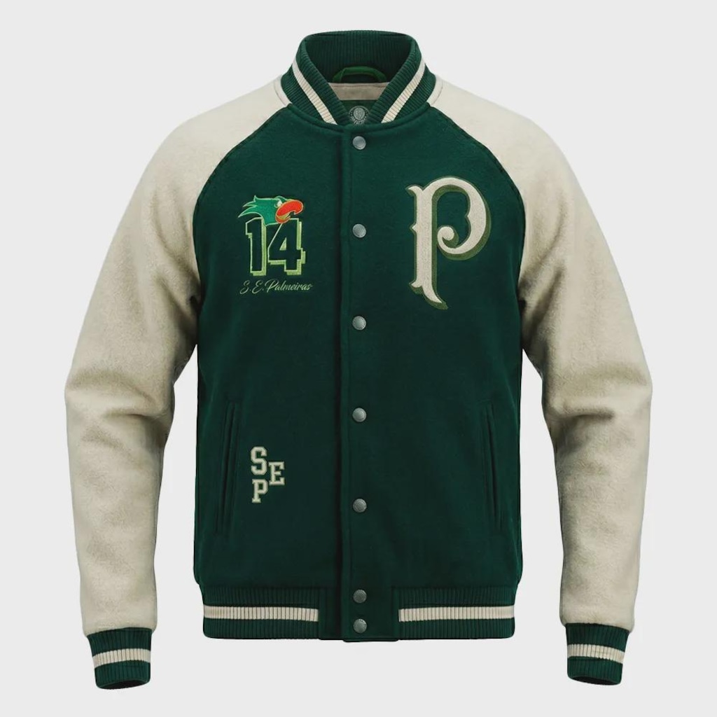 Jaqueta Betel Palmeiras College Masculina