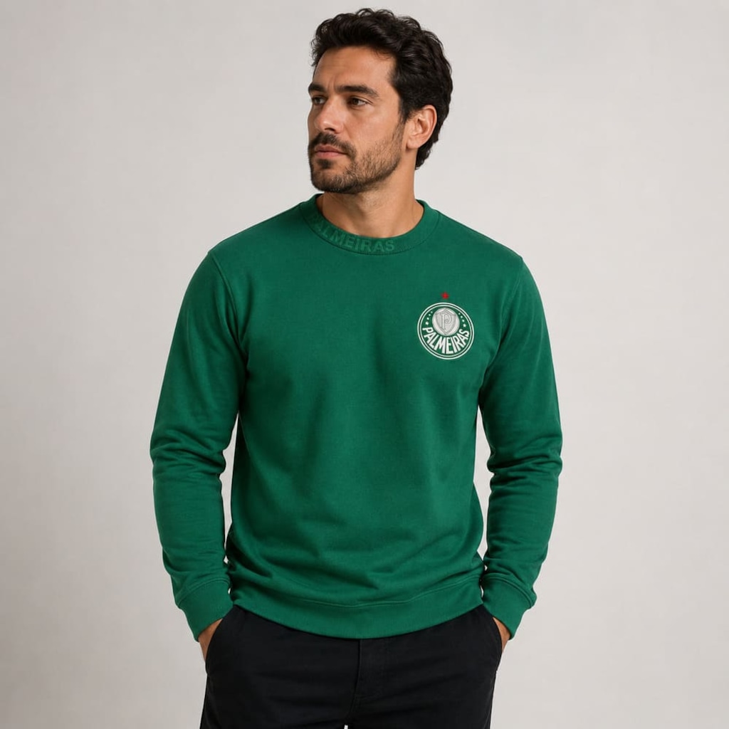 Blusão de Moletom Palmeiras Betel 1914 Masculino
