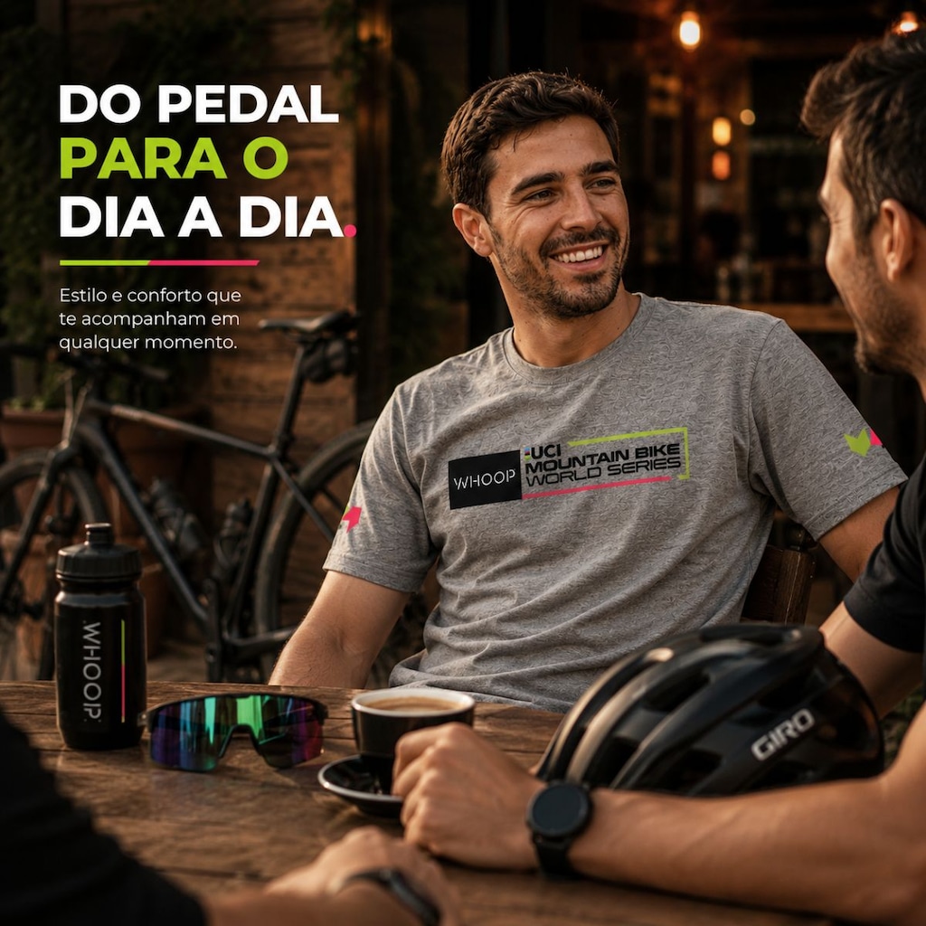 Imagem 4 do produto Camiseta Casual Free Force UCI MTB World Series Masculina