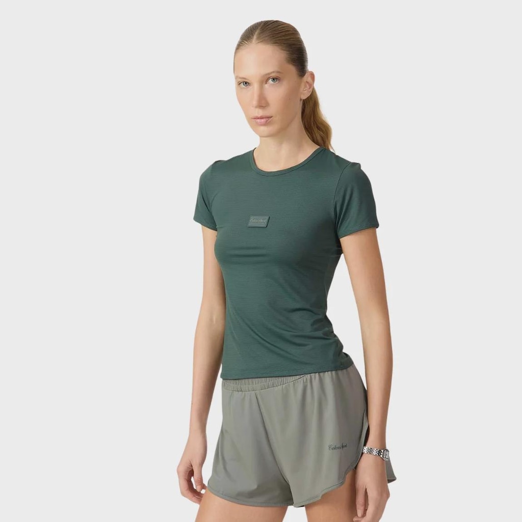 Camiseta Colcci Sport Active Manga Curta - Feminina