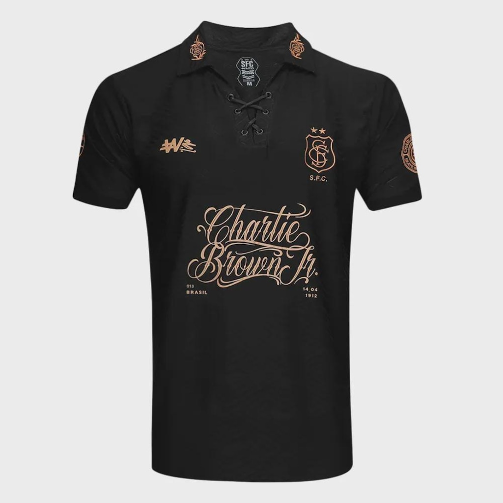 Camisa Polo Santos Wanted Orgulho da Baixada Masculina