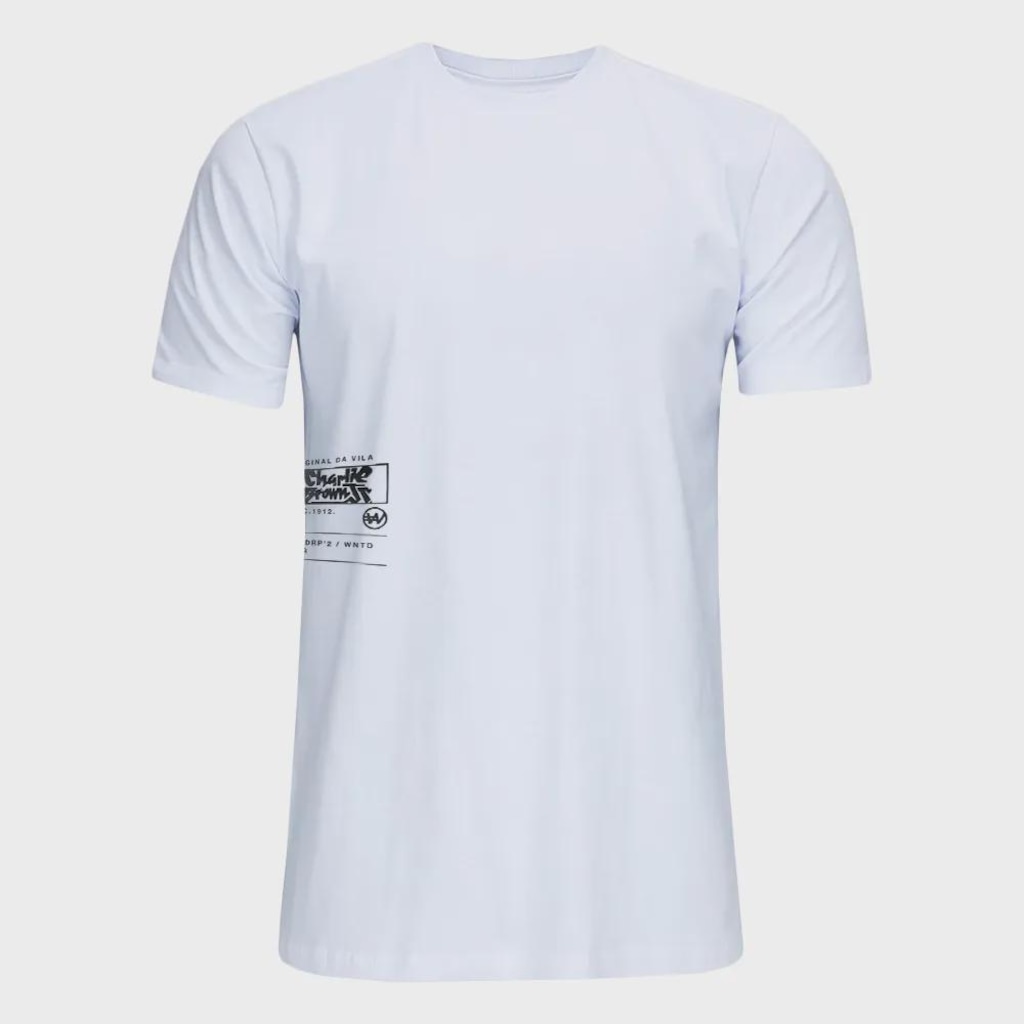 Camiseta Santos Wanted Oversized Santo Forte Masculina