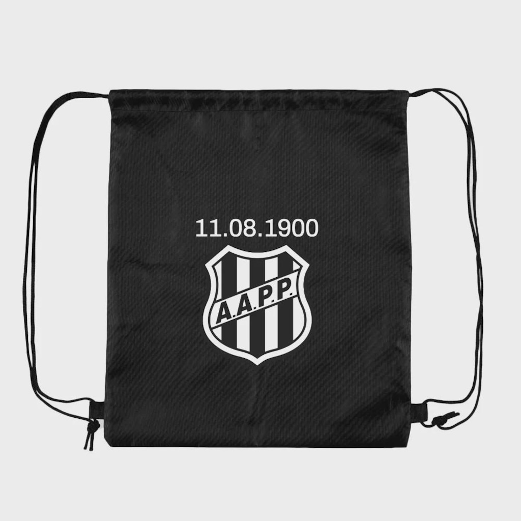 Bolsa Wood Ponte Preta Gym Sack Escudo
