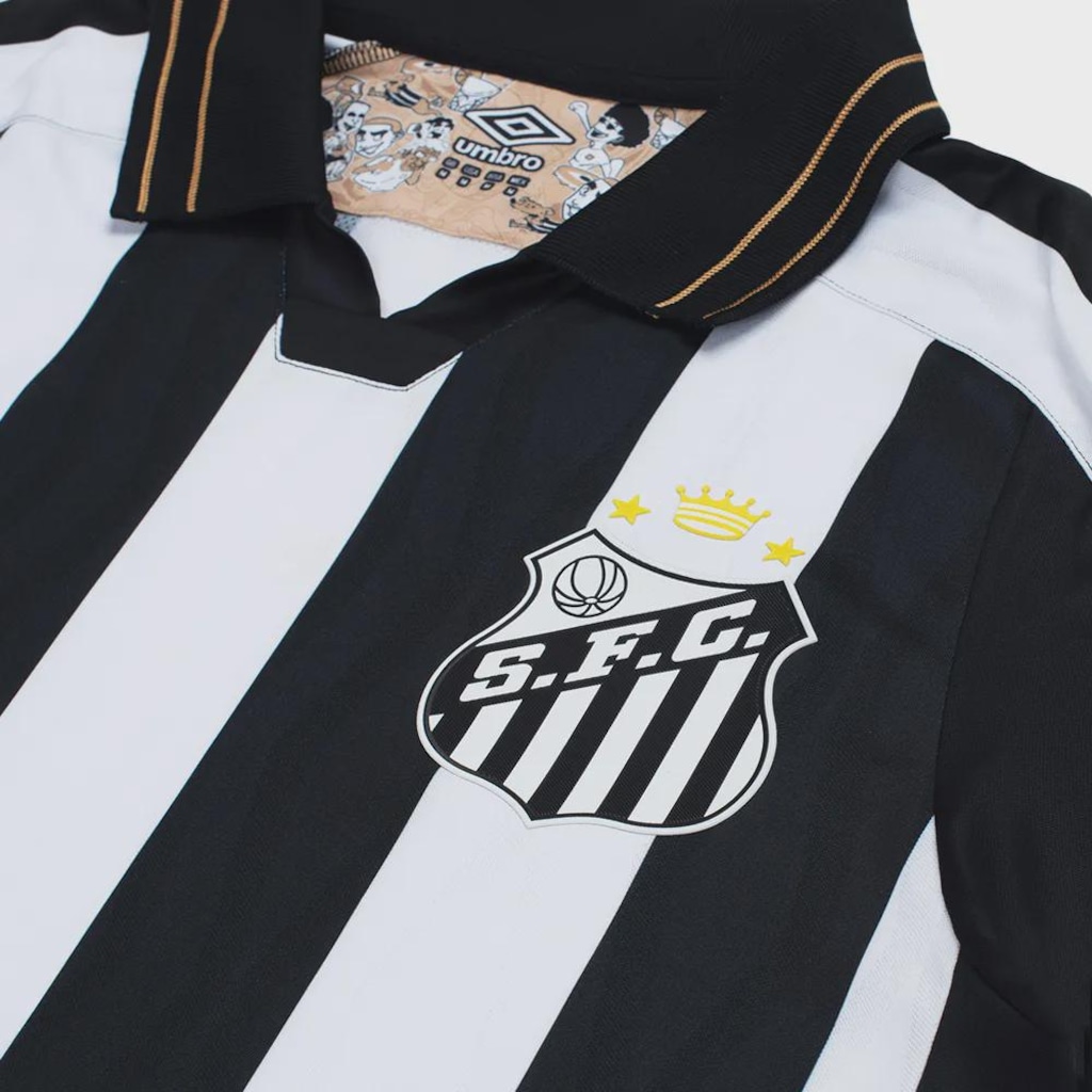 Imagem 3 do produto Camisa do Santos Oficial 2026 Umbro Jogador Masculina