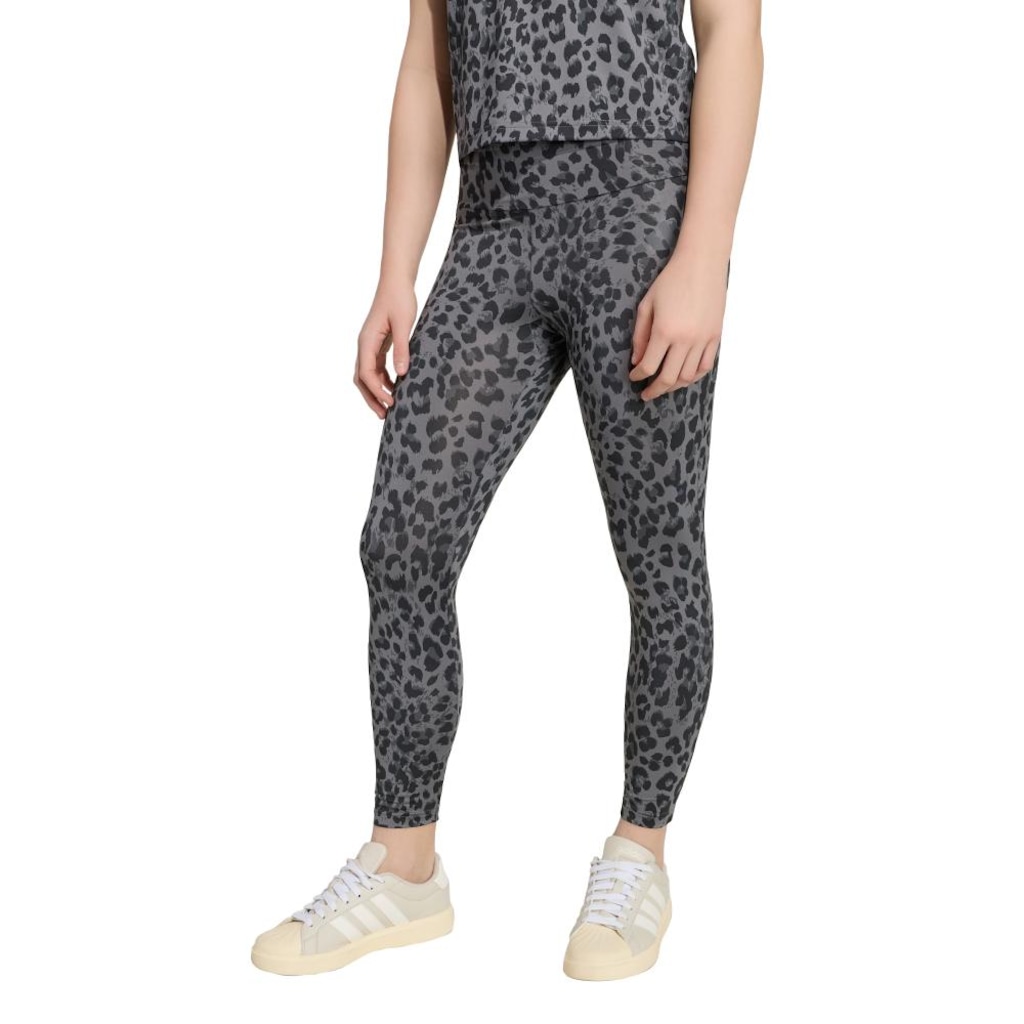 Calça Legging adidas Esportiva Estampa Animal Infantil