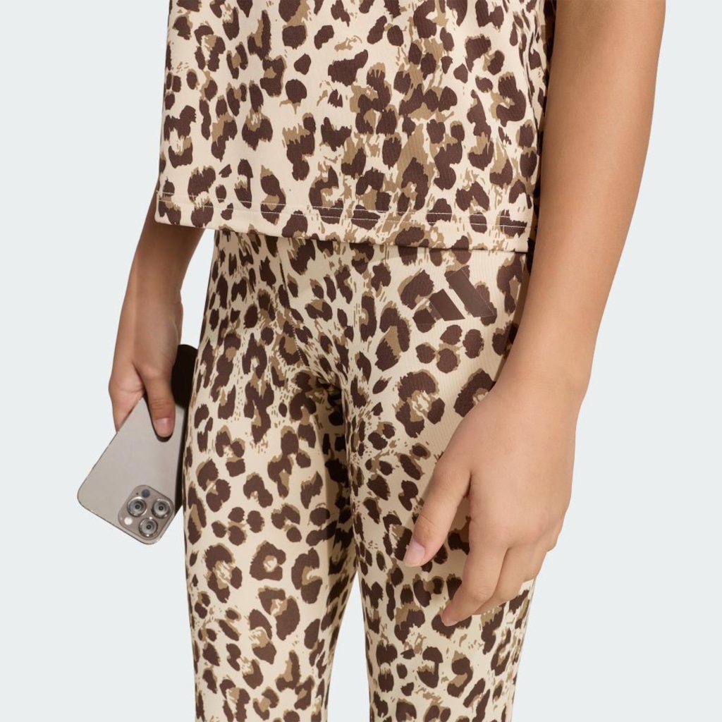 Imagem 5 do produto Calça Legging adidas Esportiva Estampa Animal Infantil