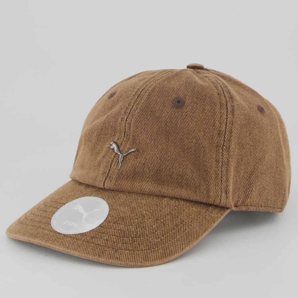 Boné Puma Wardrobe Ess Metal Dad