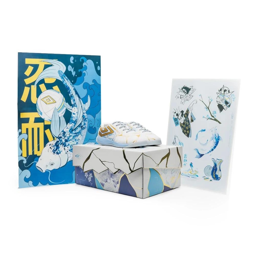 Chuteira de Futsal Infantil Umbro Pro 5 Kintsugi