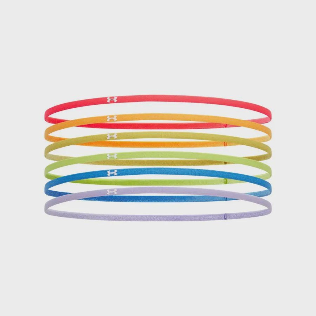 Faixa de Cabeça Under Armour Mini Elastic - Pacote Com 6 Faixas