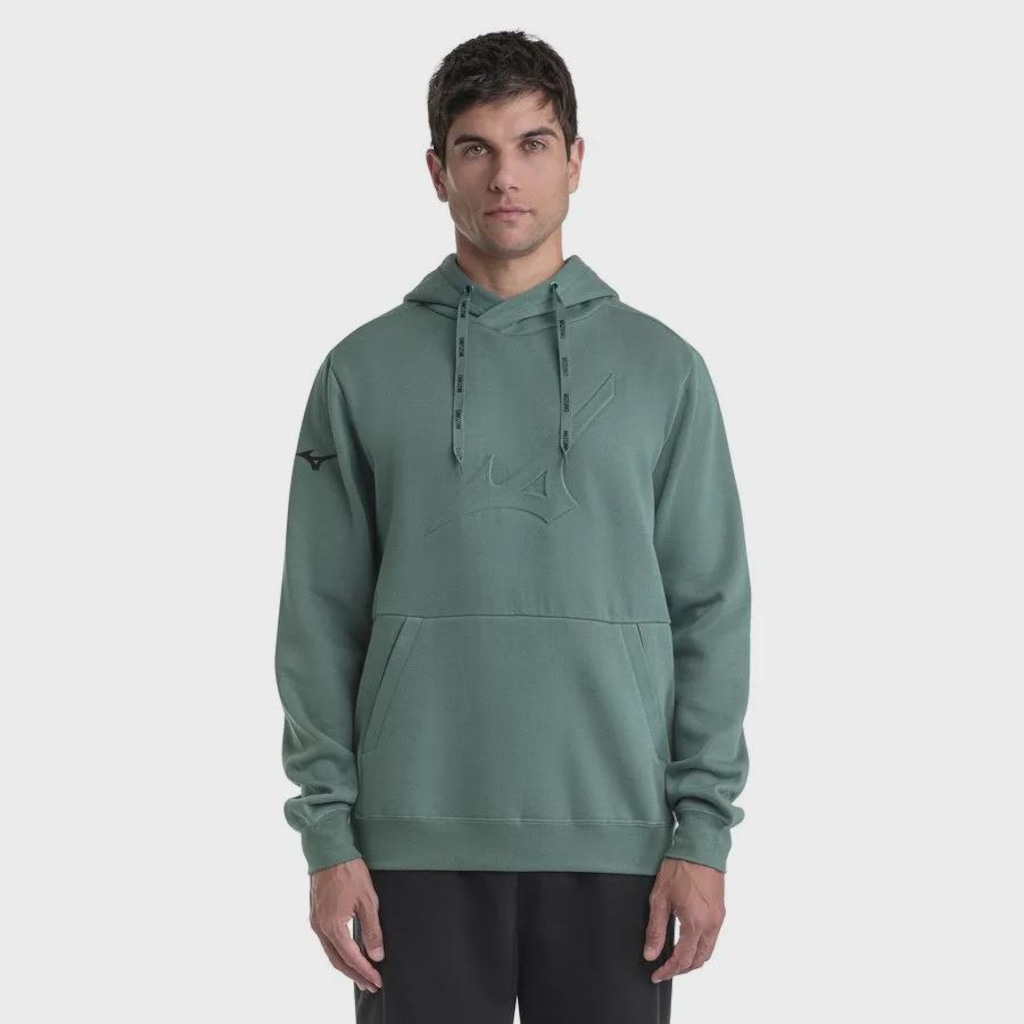 Blusão Moletom Mizuno Soft II Masculino