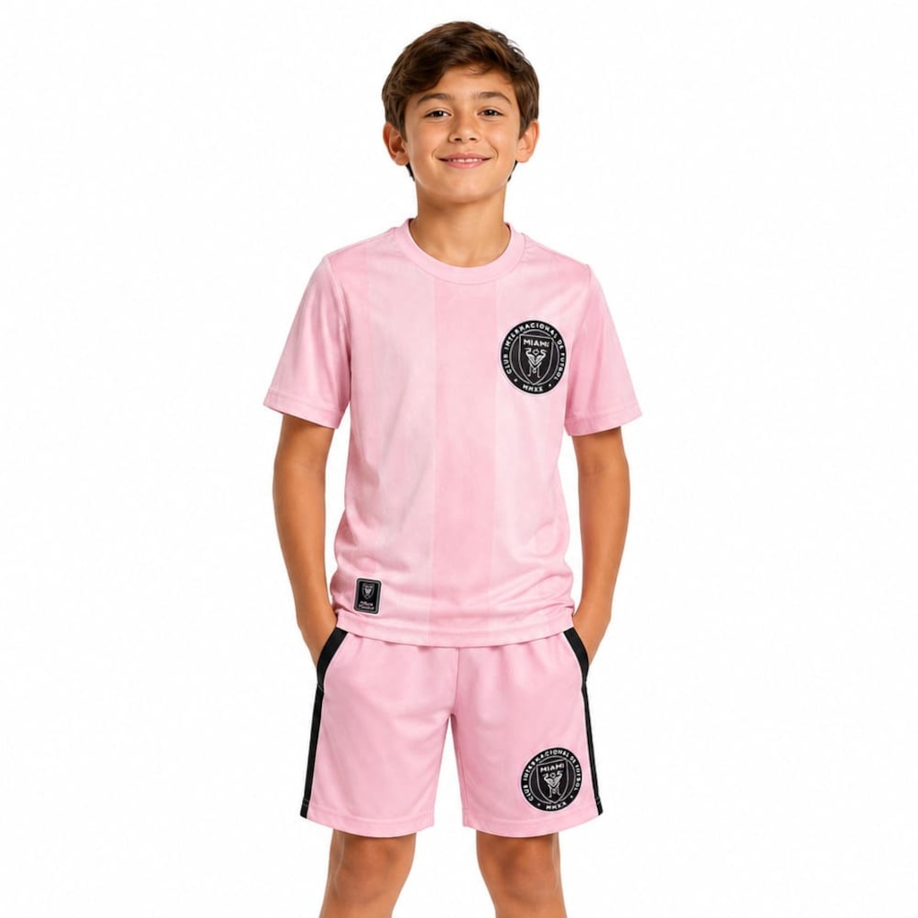 Kit Inter Miami Balboa Dry Fit - Infantil