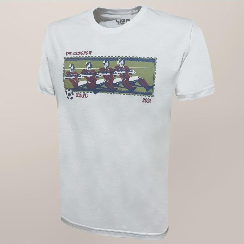 Camiseta Viking Row - Liga Retro - Masculino