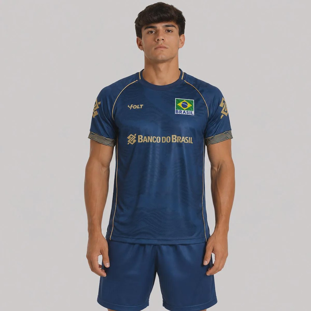 Camisa Volt Brasil Vôlei CBV II 2026 Masculina
