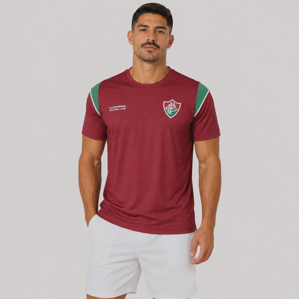 Camisa Fluminense Toada Grená FutFanatics Masculina