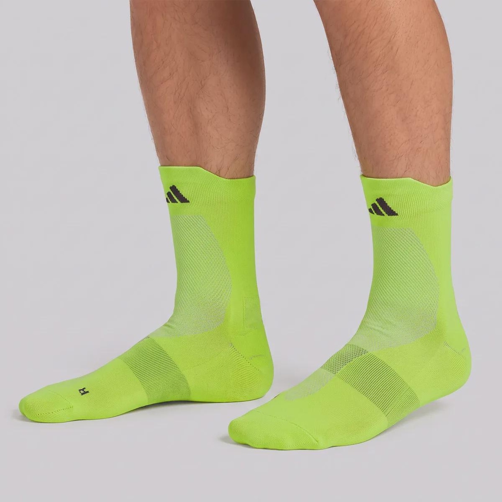Meia Cano Médio adidas Adizero Unissex
