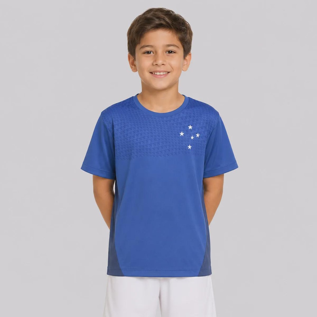Camisa Cruzeiro Lume FutFanatics Infantil