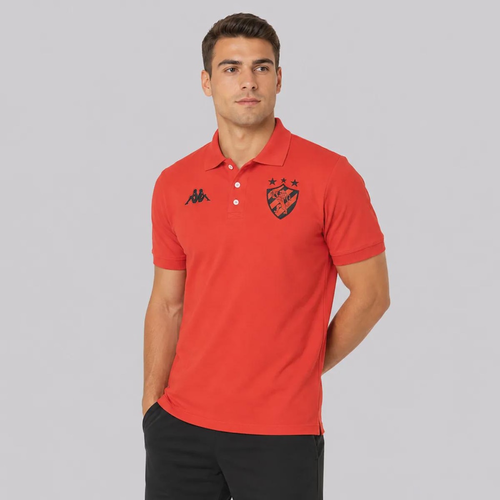 Imagem 2 do produto Camiseta Polo Piquet Sport Recife 2026 Kappa Masculina