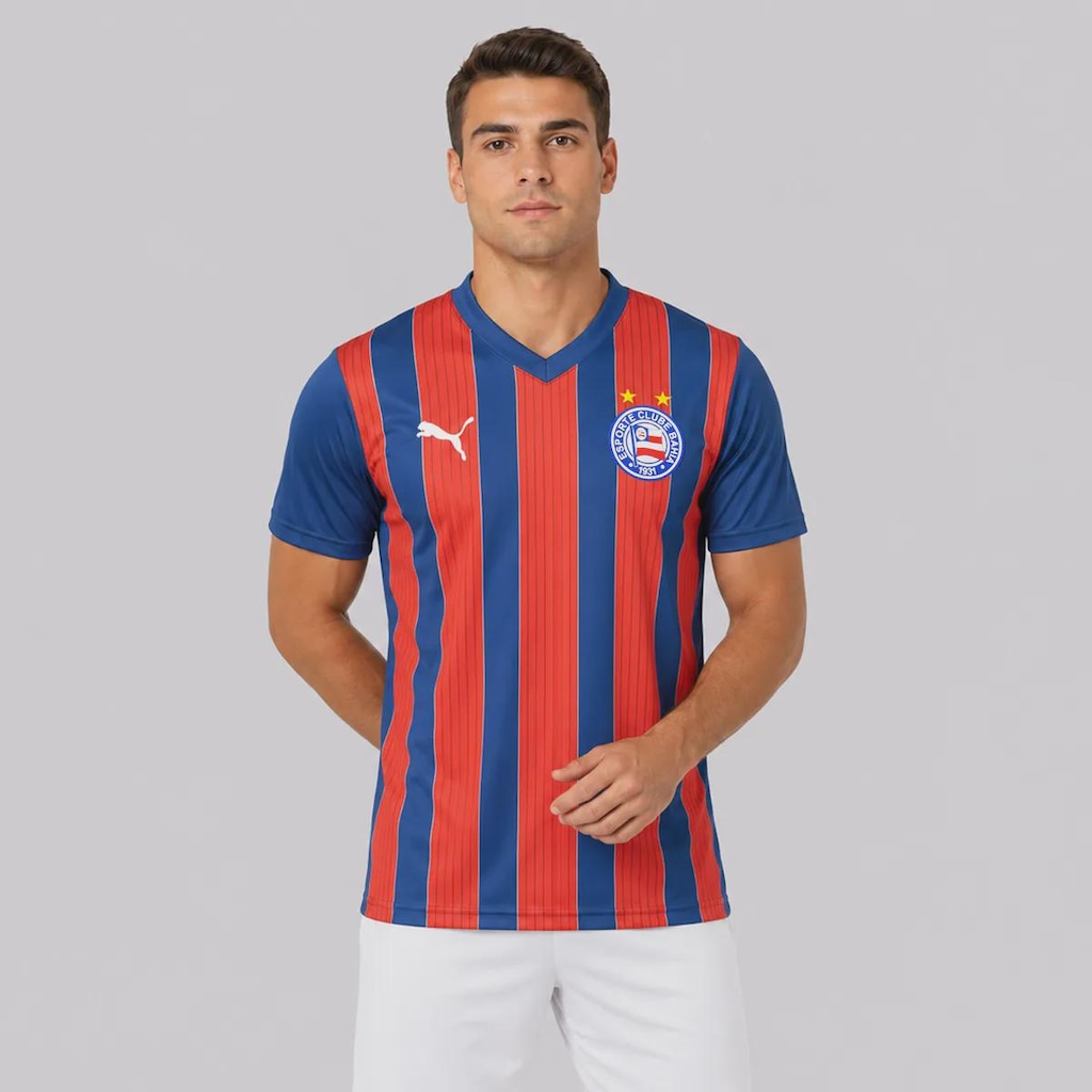 Camisa Puma Bahia II 2025 Estádio Masculina