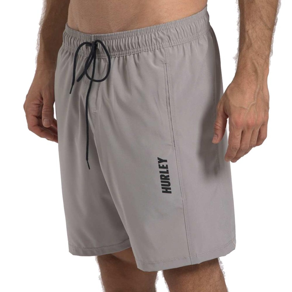 Bermuda Hurley Elástico Block 17" Masculina