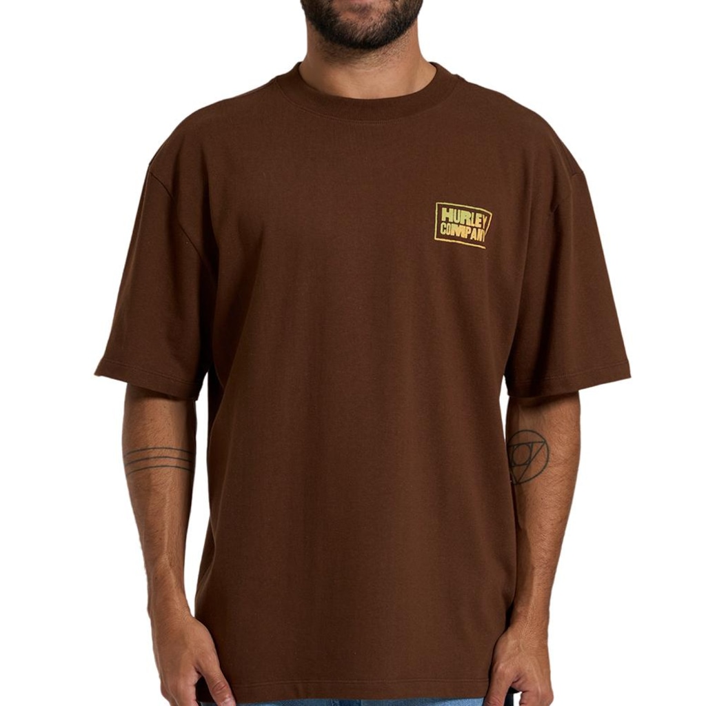 Camiseta Hurley Company Maxfit Masculina