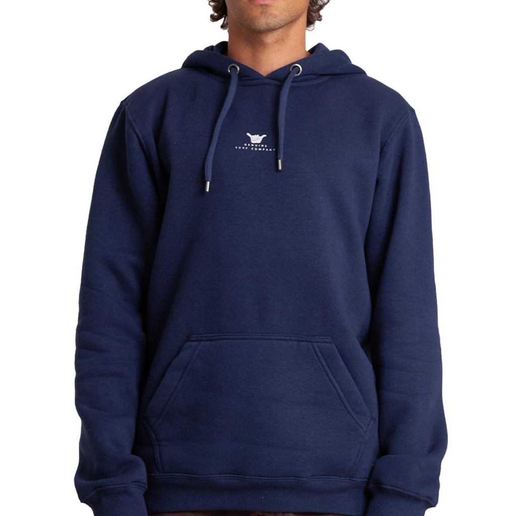 Moletom Hang Loose Canguru Clean Masculino