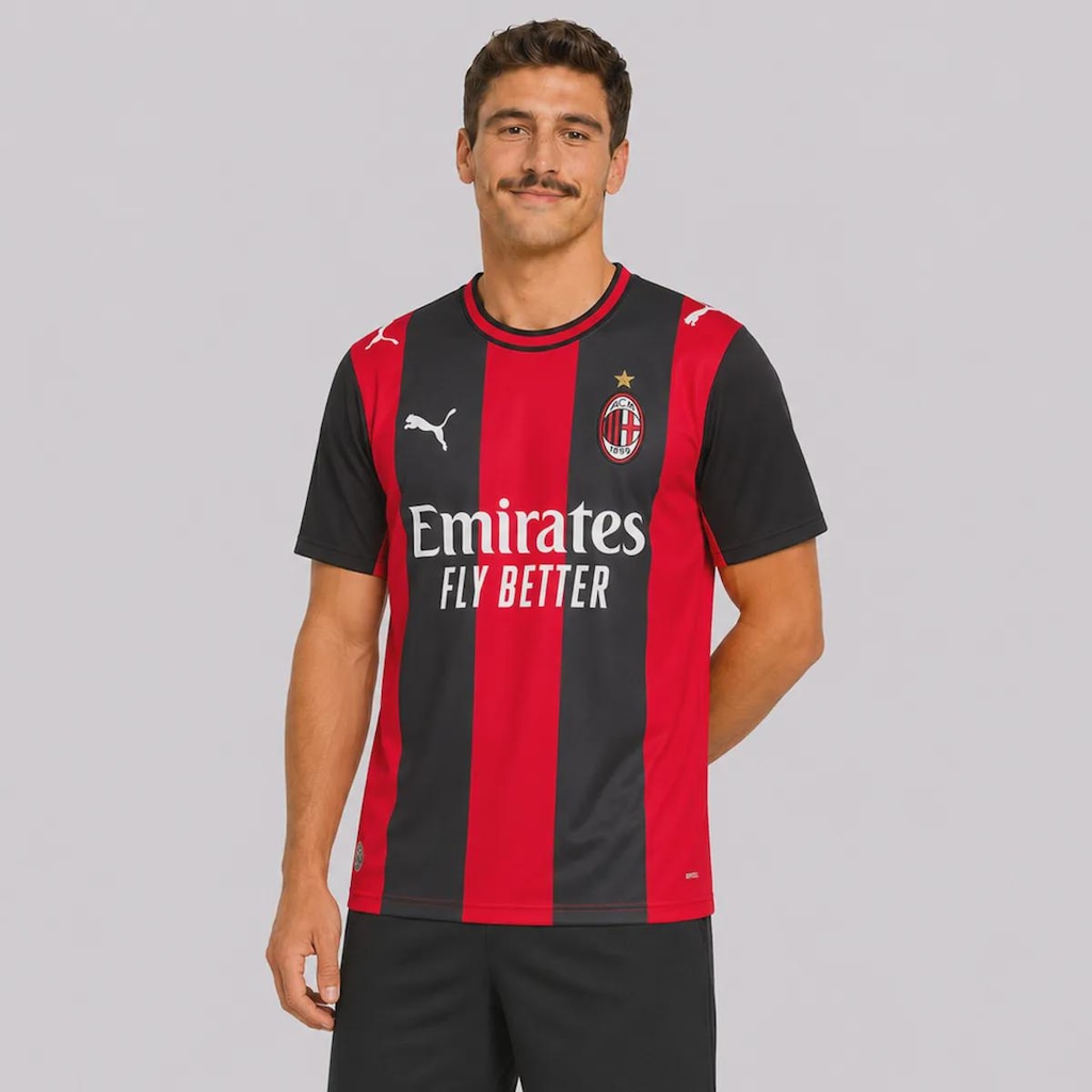 Camiseta Puma AC Milan I 2027 Masculina