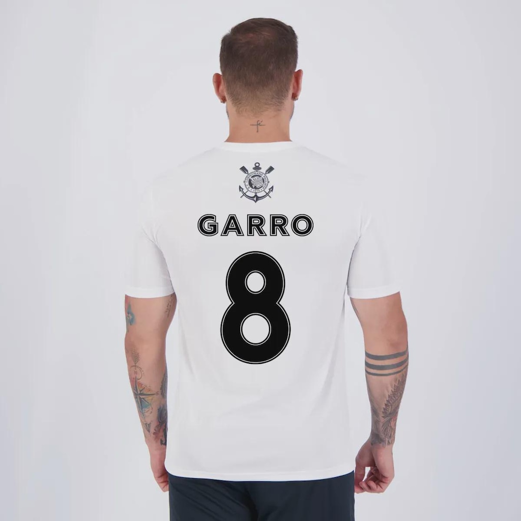 Camisa Corinthians Garro 8 Fitness FutFanatics Masculina