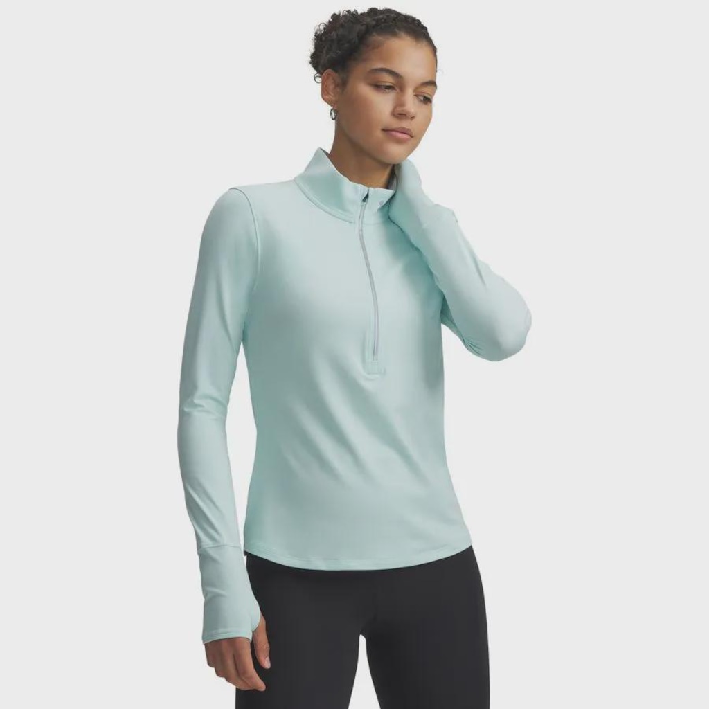 Camiseta Manga Longa de Corrida Under Armour Qualifier - Feminina